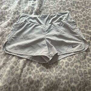 Nike Women's Light Gray Athletic Shorts